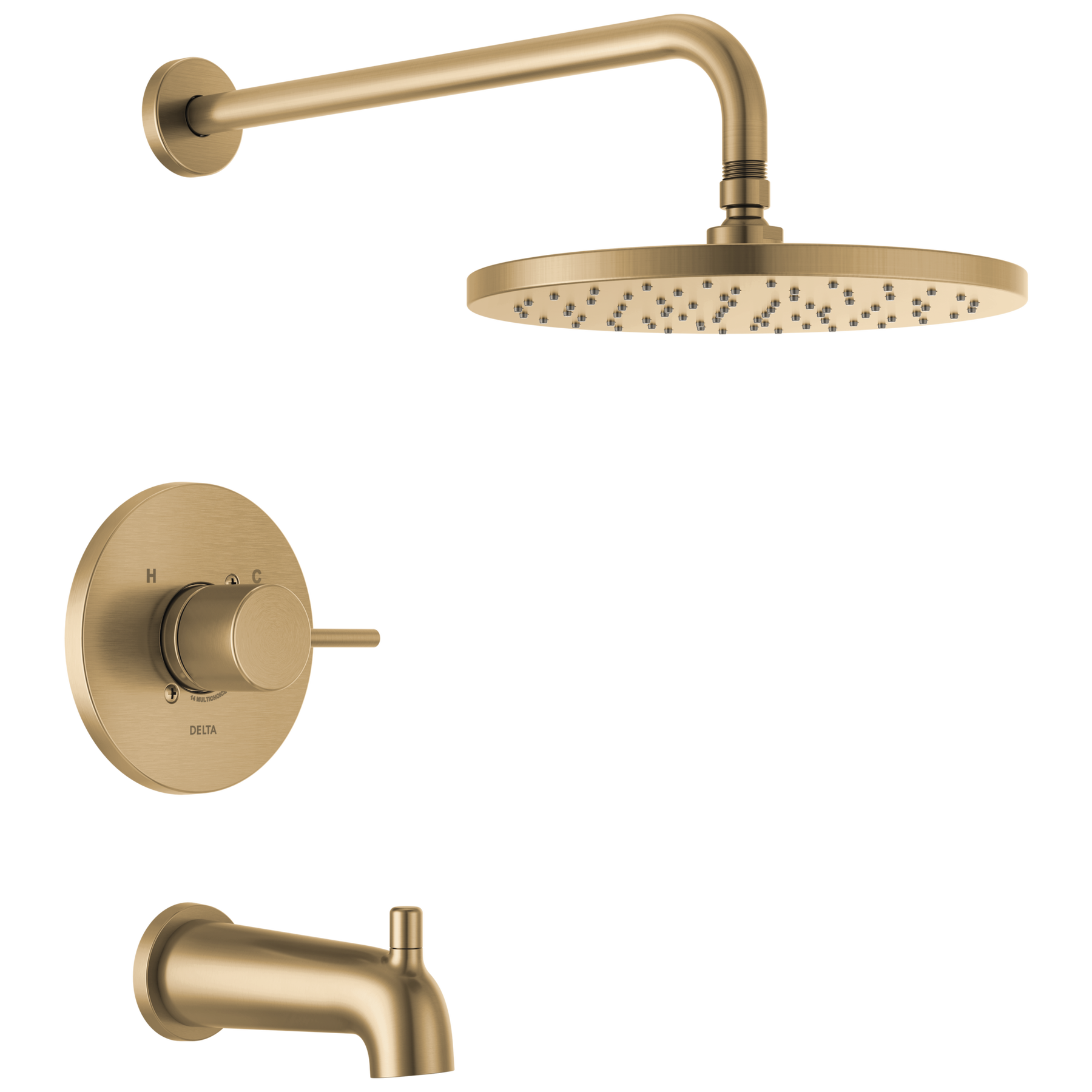 DELTA FAUCET Delta T14469-CZ-PP Monitor 14 Series Tub & Shower Trim