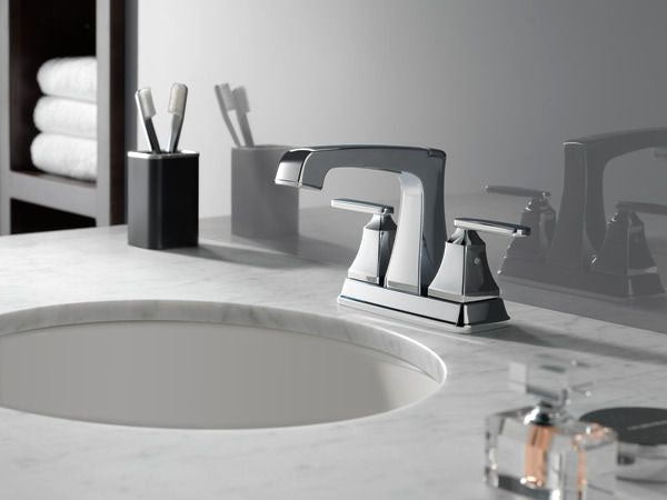 DELTA FAUCET Delta Faucet 2564-MPU-DST Ashlyn Two Handle Centerset Bathroom Faucet in Chrome