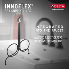 DELTA FAUCET Delta Faucet 532-RBMPU-DST Woodhurst Single Handle Bathroom Faucet in Venetian Bronze