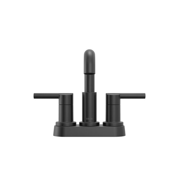 DELTA FAUCET Delta 25849LF-BL Nicoli Two Handle Centerset Bathroom Faucet