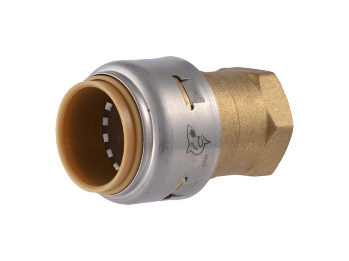 RWC Sharkbite UR072 Max Push Female Adapter 1/2 in. x 1/2 in. FNPT