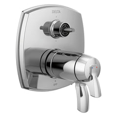 DELTA FAUCET DELTA T27T976-LHP Delta Stryke: 17 Thermostatic Integrated Diverter Trim with Six Function