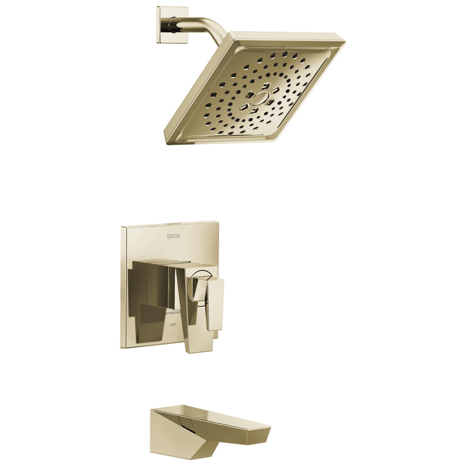 DELTA FAUCET Delta T17443-PN-PR Trillian: 17 Series H2Okinetic Tub Shower Trim