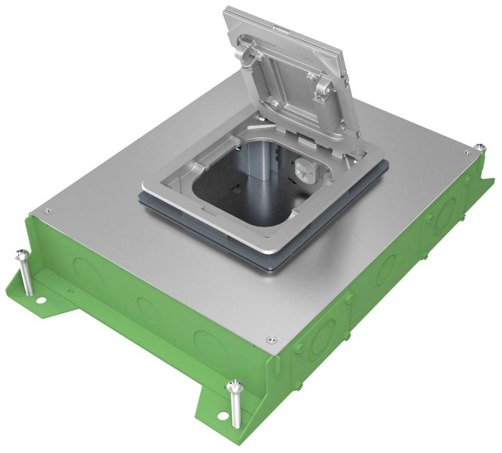 LEGRAND Legrand-RFBA4R30OG RFBA 4G 3.0 IN RECT CVR FLOOR BOX