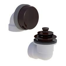 WATCO Watco 901-LT-PVC-WI Innovator 901 Series 1-1/2 in. Plastic Lift and Turn Waste Overflow Half Kit