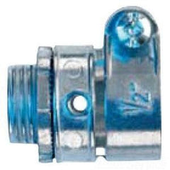 EATON Crouse Hinds 710DC Die Cast Zinc Non-Insulated Straight Connector 1-Inch