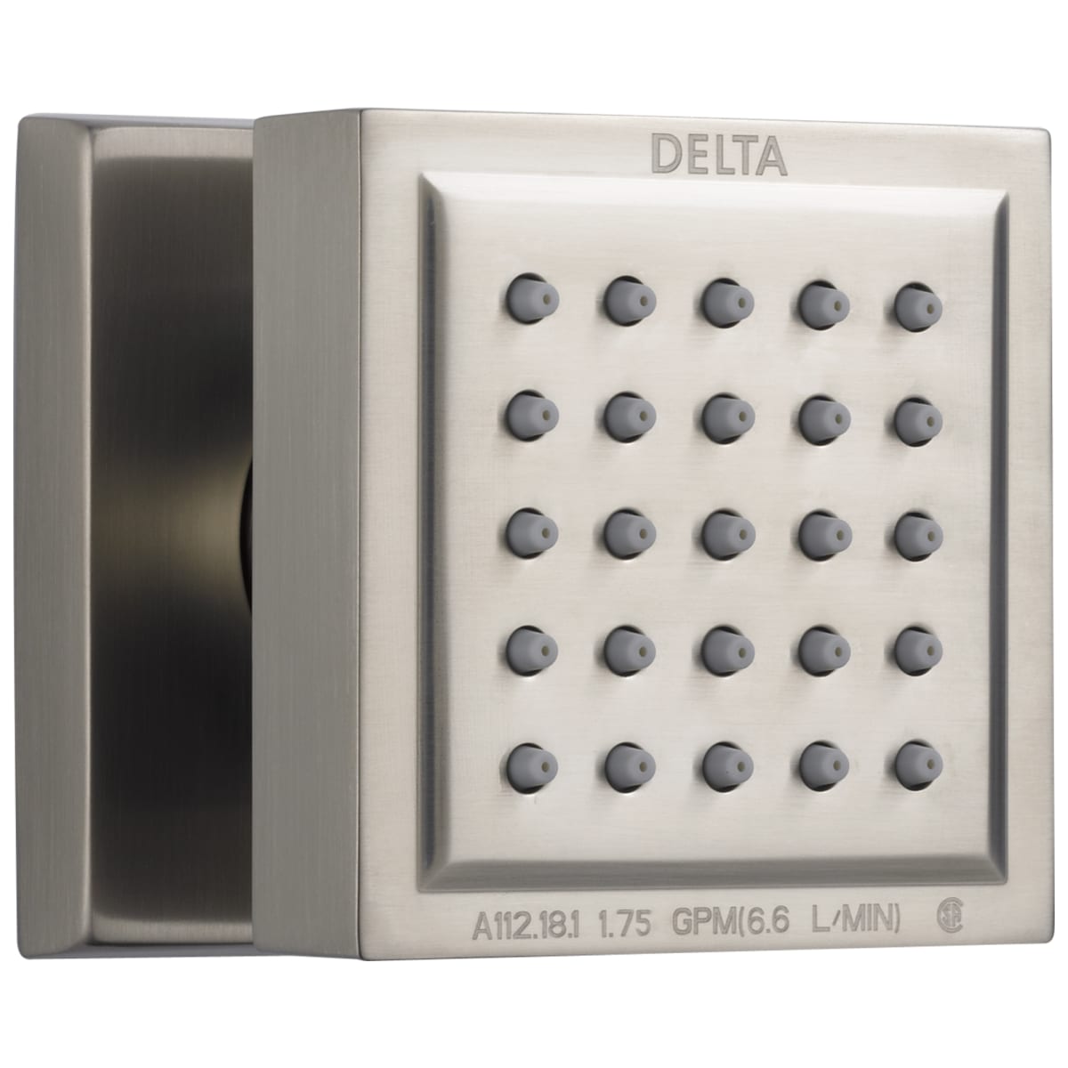 DELTA FAUCET Delta 50150-SS-PR Surface Mount Single Function Square Body Spray