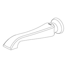 DELTA FAUCET Delta RP100975 Dorval Spout Wall-Mount Lav