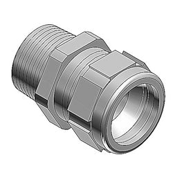 THOMAS & BETTS Thomas & Betts 2921AL Liquidtight Strain Relief Connector Power 1/2