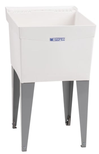 MUSTEE Mustee 19FK Utilatub Laundry Tub, Floor Mount