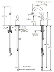 DELTA FAUCET Delta Faucet 1903-DST Single Handle Bar Faucet 1.5 GPM at 60 PSI