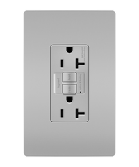 LEGRAND Pass & Seymour 2097TRGRY Self-Test Tamper-Resistant GFCI 20A 125V Gray