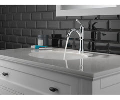DELTA FAUCET Delta 535-MPU-DST SAYLOR Single Handle Bathroom Faucet 1.2 gpm Flow Rate Chrome
