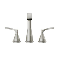 DELTA FAUCET Delta 35776-SS-PR-MPU-DST Stryke Two Handle Widespread Bathroom Faucet