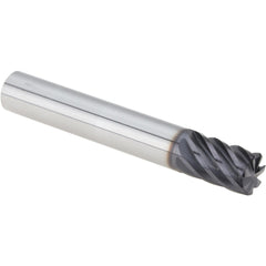 SECO TOOLS Seco 17002323 Corner Radius End Mill 3/8 in 7 Flute Altin
