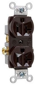 LEGRAND Pass & Seymour CR20 Straight Blade Receptacle 20A 125V Duplex
