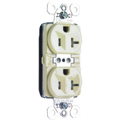LEGRAND Legrand PTTR5362I 20 Amp, 125 Volt, Tamper-Resistant Duplex Receptacle, Ivory