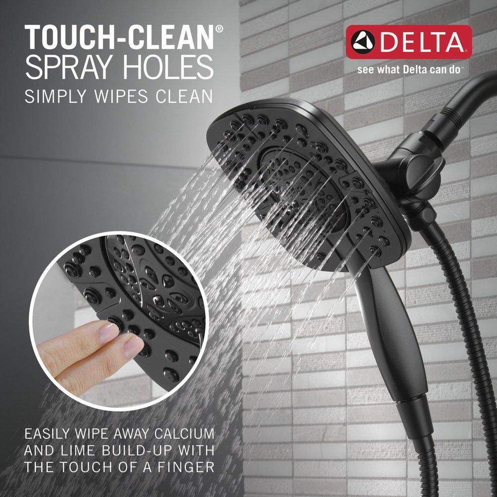 DELTA FAUCET Delta Faucet T17264-BL-I Ashlyn Single Handle Multi Function Shower Faucet in Matte Black (Trim Only)