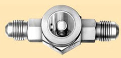 PARKER Parker Hannifin PSG-2 1/4 x 1/4, Male Flare x Male Flare, 650 PSI