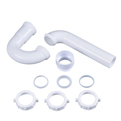 OATEY Dearborn P9703BG 1-1/2 in. Plastic P-Trap with Threaded PVC Adapter