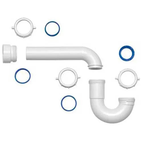 OATEY Dearborn P9703BG 1-1/2 in. Plastic P-Trap with Threaded PVC Adapter