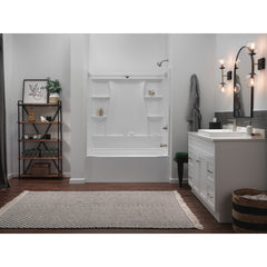 DELTA FAUCET Delta 559LF-SSPP Single Handle Project-Pack Bathroom Faucet in Stainless