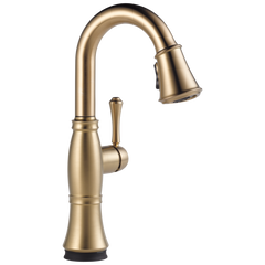 DELTA FAUCET Delta Faucet 9997T-PR-DST Single Handle Pull-Down Bar/Prep with Touch2O Technology