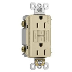 LEGRAND Pass & Seymour 1597-I Duplex Self-Test GFCI, 15A - Ivory