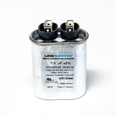 SUPCO SUPCO LCR7.5X440 Capacitor Oval Run 7.5 uf 370/440 Volts