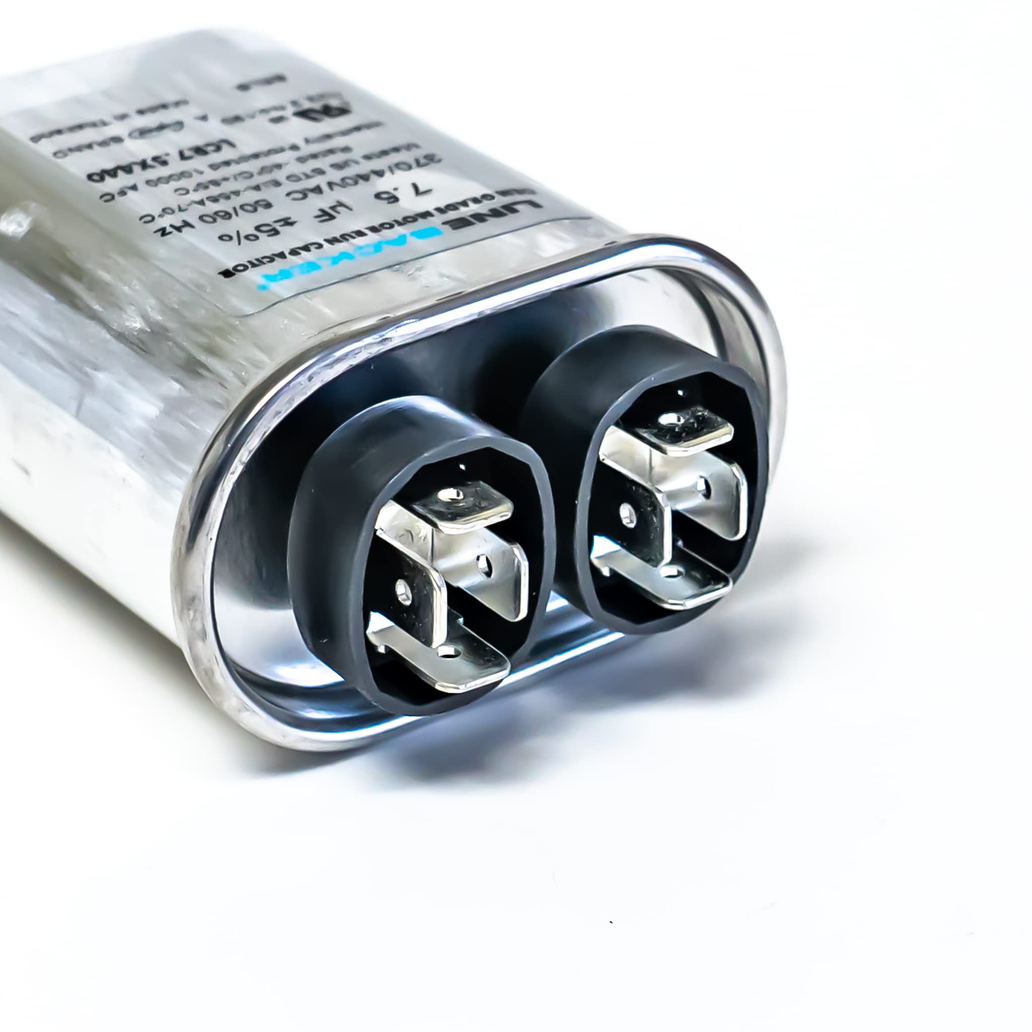 SUPCO SUPCO LCR7.5X440 Capacitor Oval Run 7.5 uf 370/440 Volts