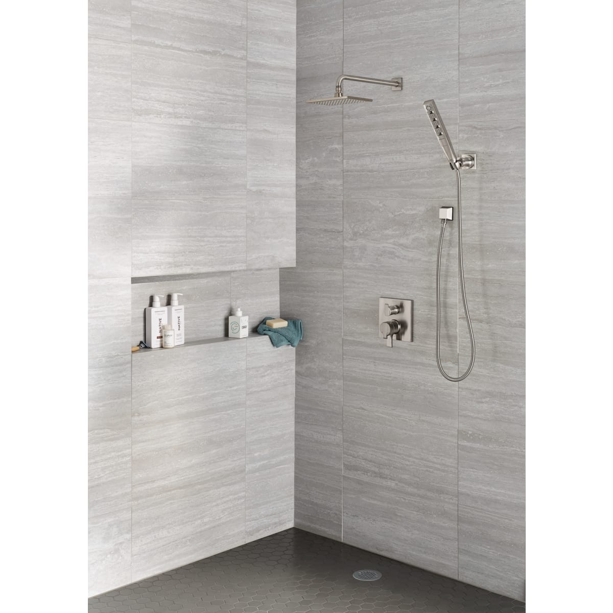 DELTA FAUCET Delta RP62955SSPR Universal Showering Components: Single-Setting Raincan Shower Head