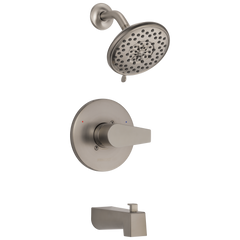PEERLESS FAUCET Peerless PTT14419-BN Delta Peerless Xander Tub Shower Multichoice Brushed Nickel None Single Handle Lever