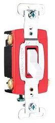 LEGRAND Pass & Seymour PS20AC4W Toggle Type Thermoplastic Polycarbonate Toggle Glass-Reinforced