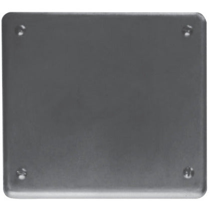 EATON COOPER CROUSE HINDS S1002G Series S Series Blank Cover 2-Gang