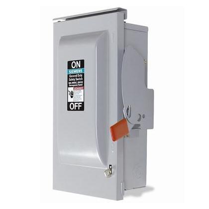 SIEMENS Siemens GF221NR General Duty Safety Switch 30A