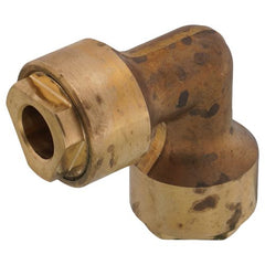 MUELLER STREAMLINE Mueller Streamline ACP02716 Refrigerant Brass Push 90-Degree Elbow 3/8 inches OD