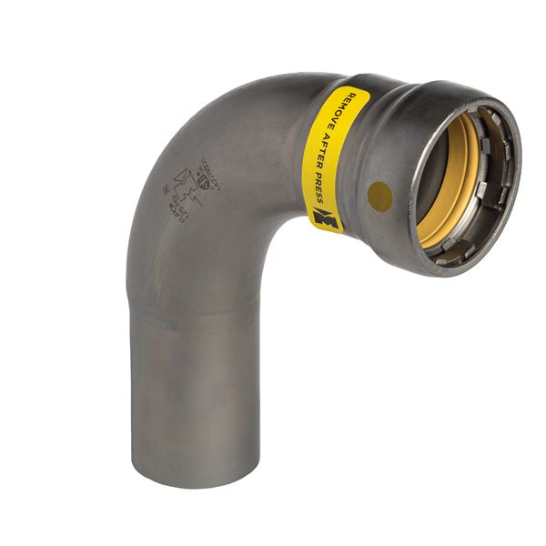 MUELLER STREAMLINE Mueller CP02355G Carbon Steel 90° Elbow Street P X FTG 1-1/2in X 1-1/2in