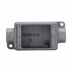 EATON Crouse-Hinds FDC3 Deep Device Box with 23 Cubic Inch Capacity and 2 Outlets