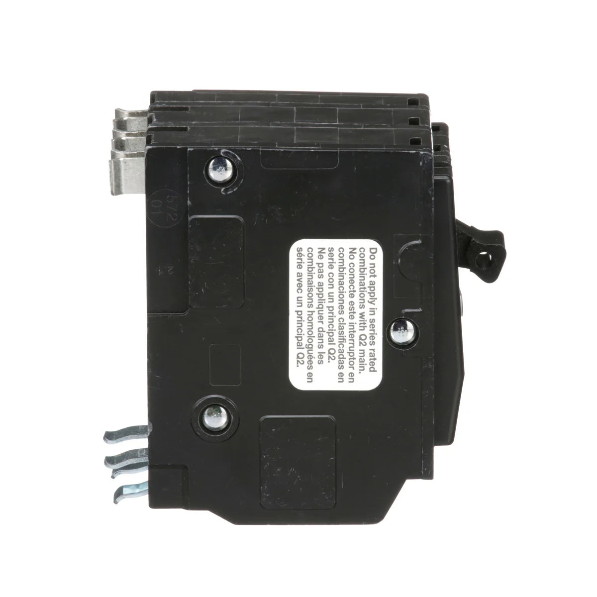 SCHNEIDER ELECTRIC Square D QO335 Miniature Circuit Breaker 35A 240V 3Ph Plug-On