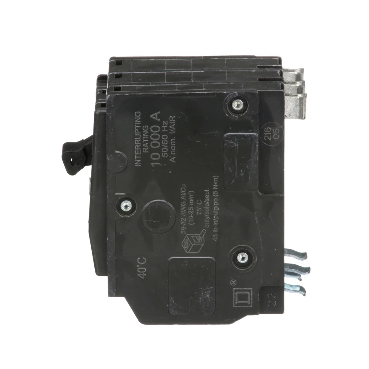 SCHNEIDER ELECTRIC Square D QO335 Miniature Circuit Breaker 35A 240V 3Ph Plug-On