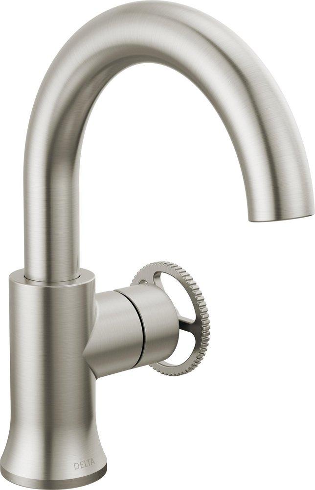 DELTA FAUCET Delta Faucet 558HAR-SS-DST Trinsic Single Handle Bathroom Sink Faucet