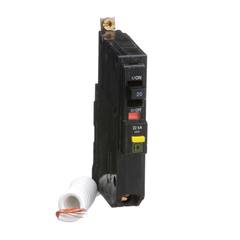 SCHNEIDER ELECTRIC Square D QOB120VHGFI Circuit Breaker w/GFI 20A 120V 1Ph Replacement MPN