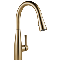 DELTA FAUCET Delta Faucet 9113-CZ-DST Essa Single Handle Pull-Down Kitchen Faucet