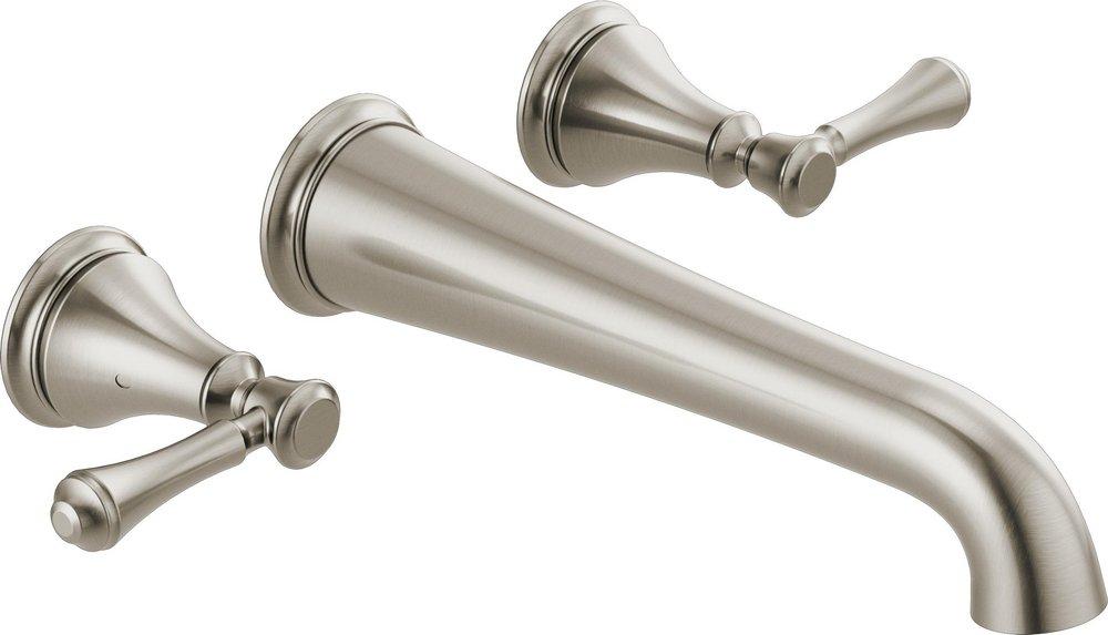 DELTA FAUCET Delta Faucet T5797-SSWL Cassidy Two Handle Wall Mount Filler