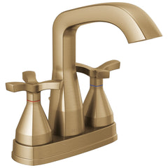 DELTA FAUCET Delta 257766-CZMPU-DST Stryke Centerset Metal Pop-up 4 Inch Spread 257766-CZMPU-DST