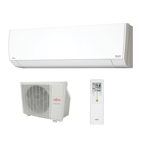 FUJITSU Fujitsu ASU9RLF1 Ductless Mini-Split Indoor Wall Hung 9K Cool/12K Heat 208/230/1 Multi-Zone Heat Pump R410A