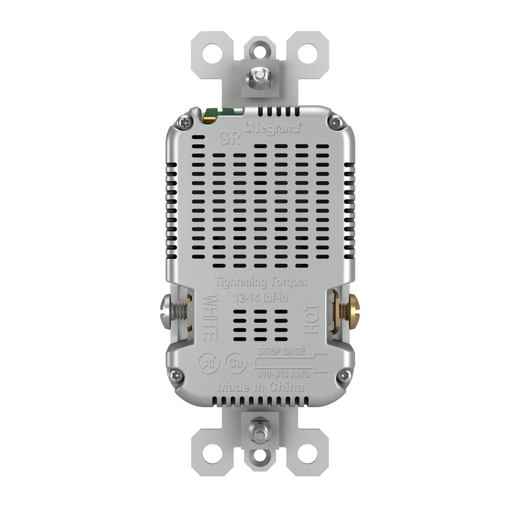 LEGRAND Pass & Seymour R26USBACW Hybrid Type A/C USB Chargers With Duplex 15A Tamper-Resistant