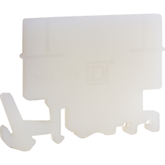 SCHNEIDER ELECTRIC Square D 9080GP6B Terminal Block End Barrier Set of 10