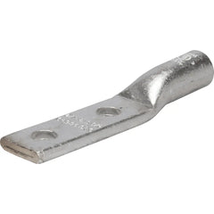 NSI INDUSTRIES NSI AL4/0N Polaris Double-Hole Aluminum Barrel Compression Lug, 4/0 1/2 Mounts