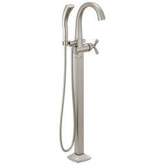 DELTA FAUCET Delta T47776-SSFL Stryke Single Handle Floor Mount Tub Filler Trim